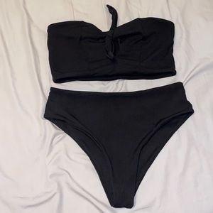 Two piece bathing suit!